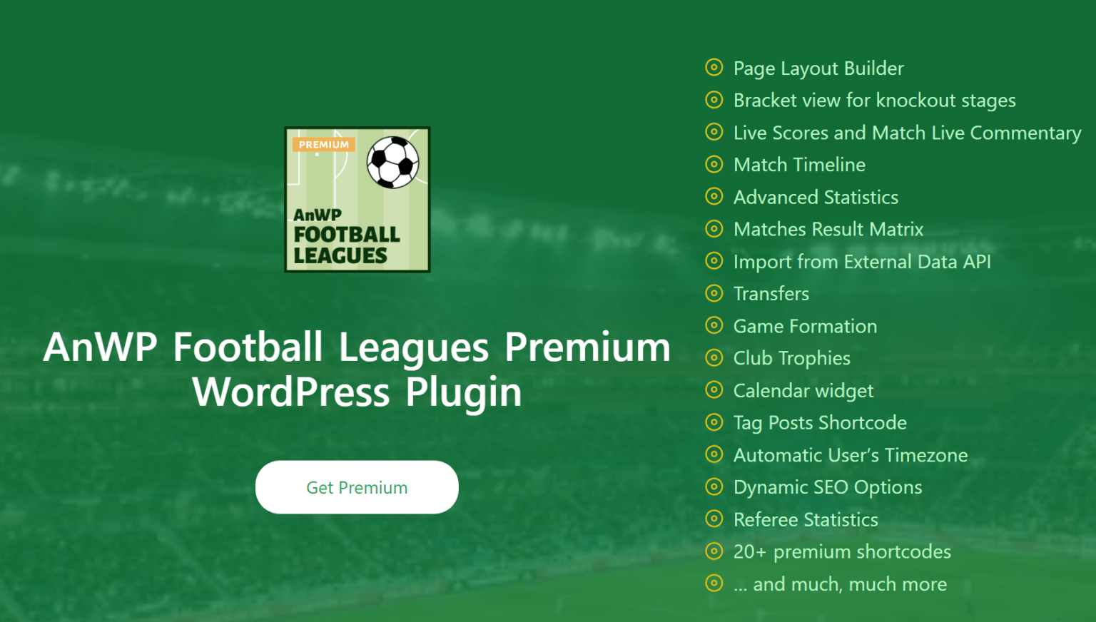 How To Create WordPress LIVE Scores site with Football Leagues Plugin