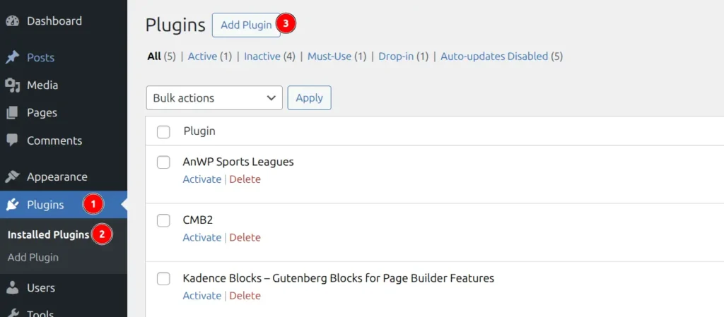 Downloaded plugin ZIP files in file manager